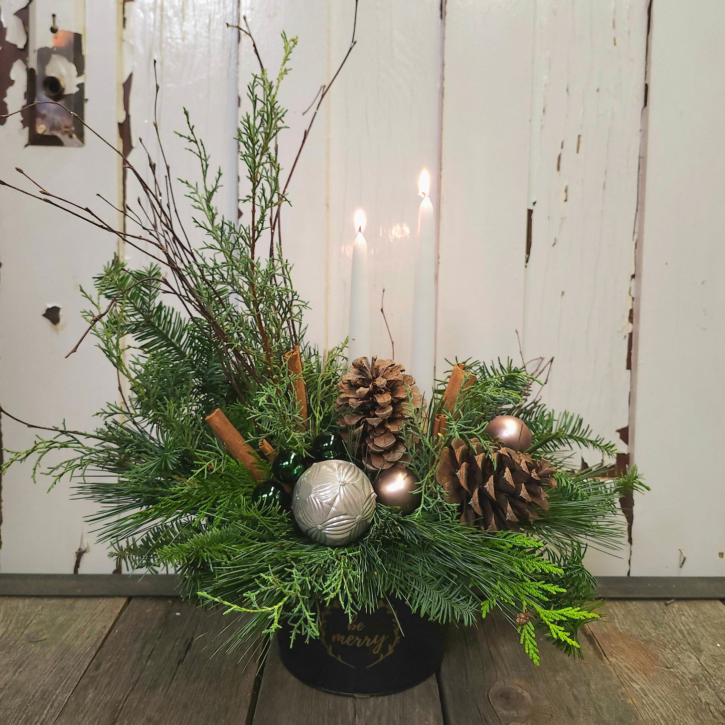 Be Merry Centerpiece - Fernwood & Co