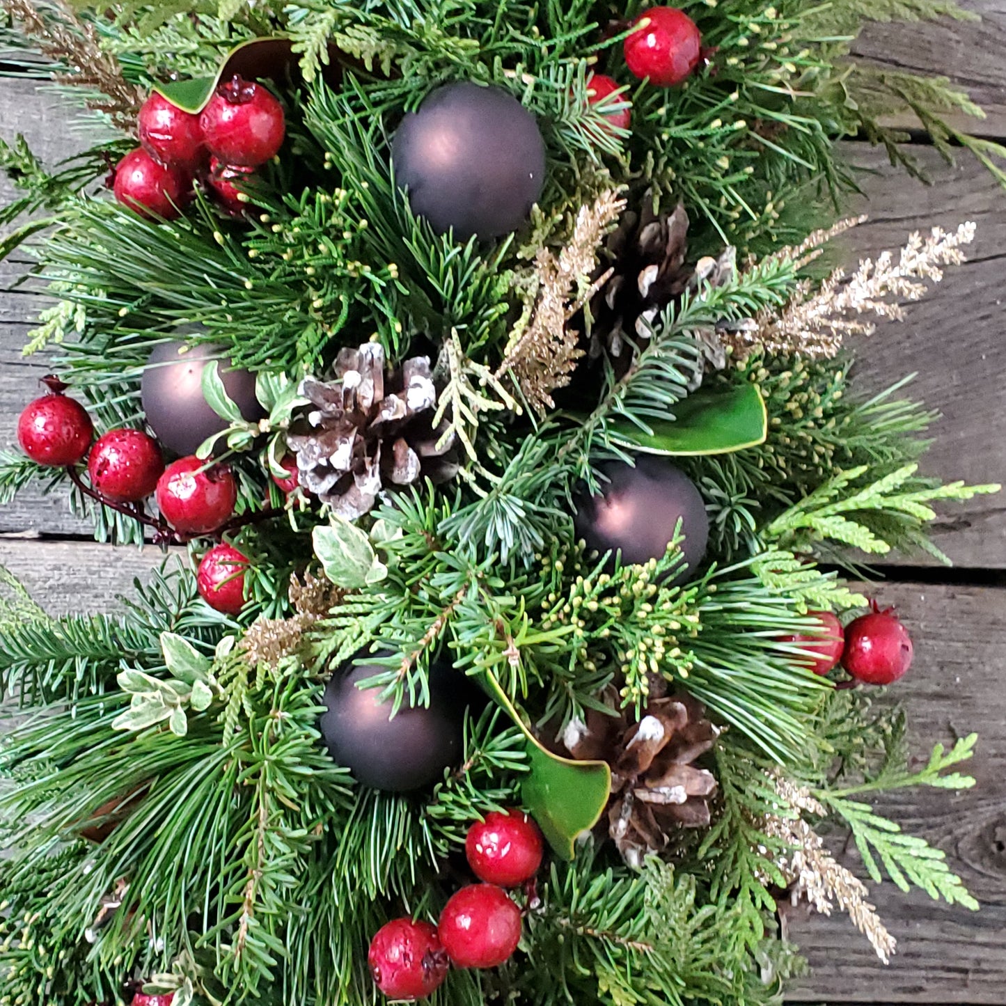 Centerpiece in Long Birch Oval - Fernwood & Co