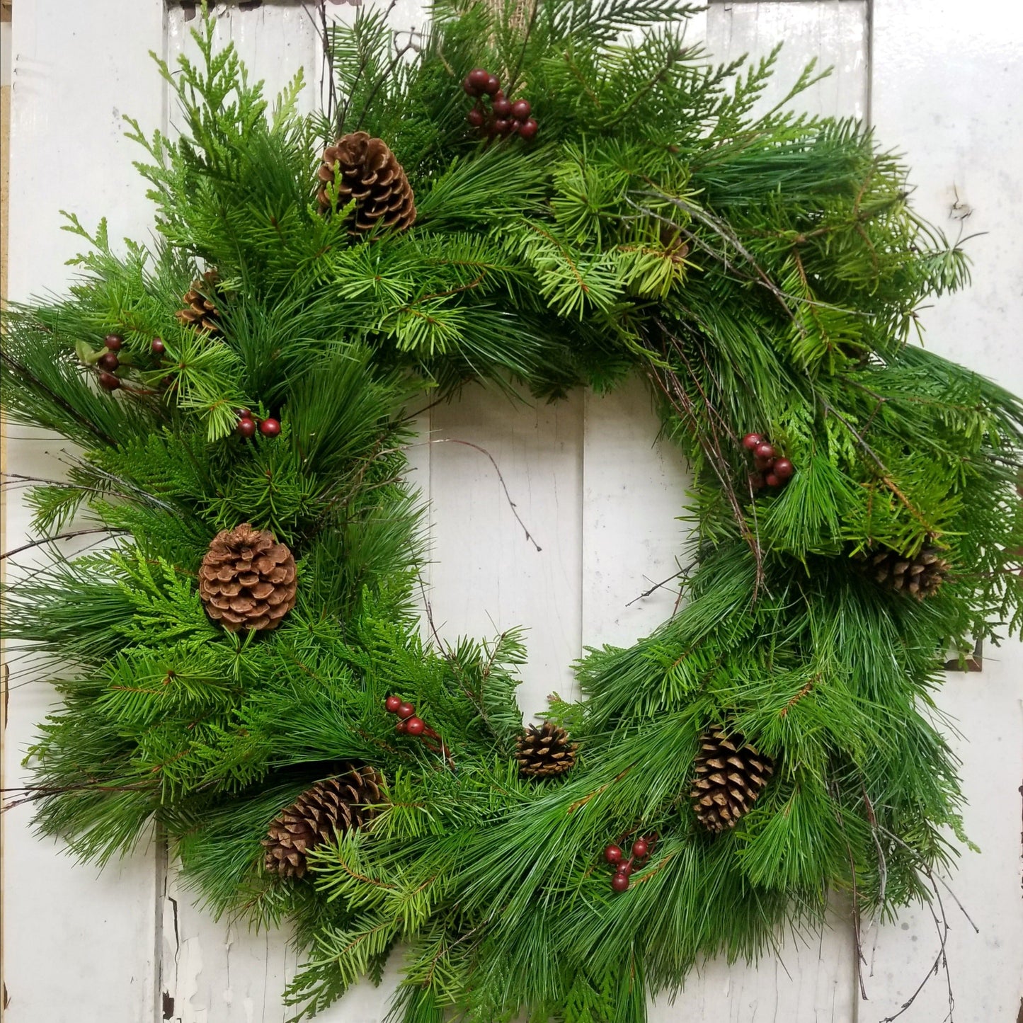 Fresh Greenery Wreath - Fernwood & Co
