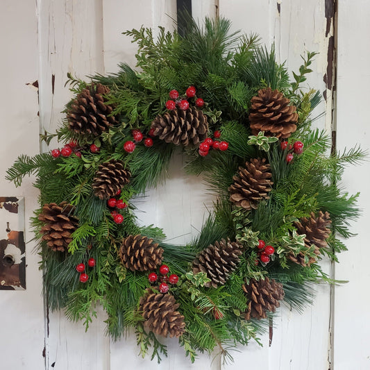 Fresh Greenery Wreath - Fernwood & Co